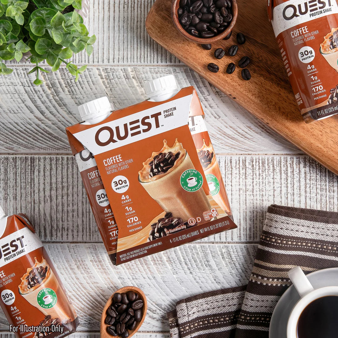 Quest Protein Coffee Milkshake (12 x 325ml)