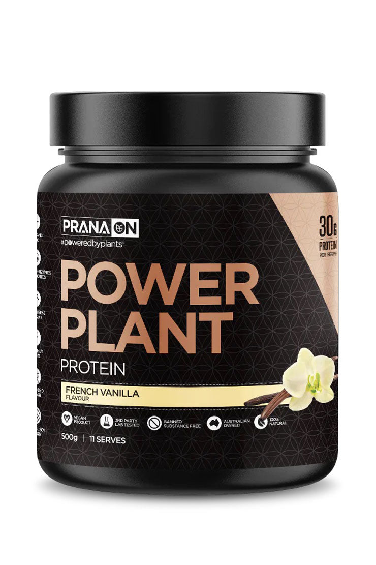 PranaOn Power Plant Protein French Vanilla 500g