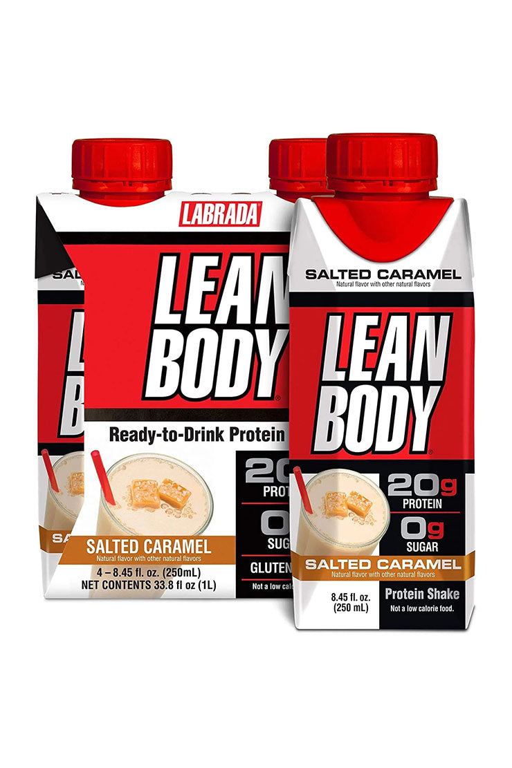 Labrada Lean Body Protein Shake Salted Caramel (250ml x 16 bottles)