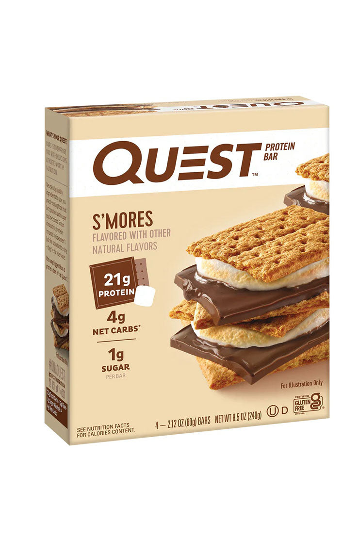 Quest Protein Bar - SMores (4 x 60g)