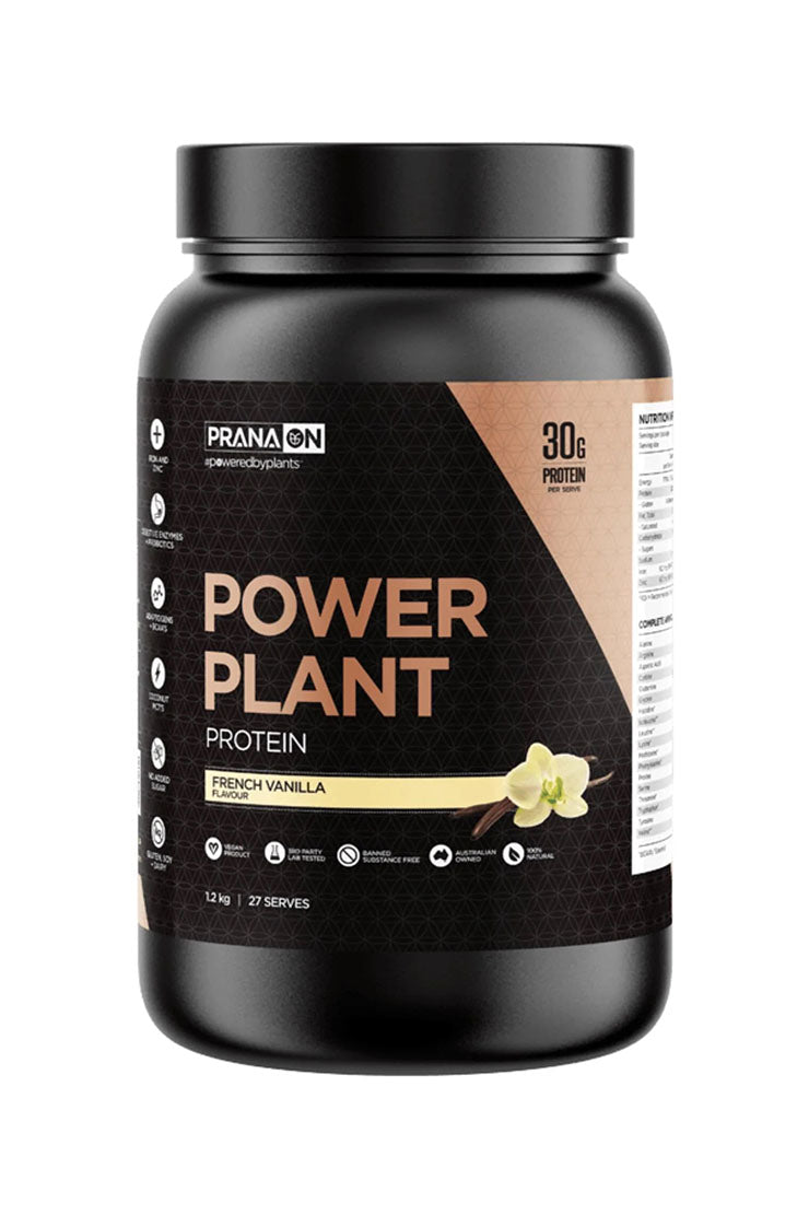 PranaOn Power Plant Protein French Vanilla 1.2kg