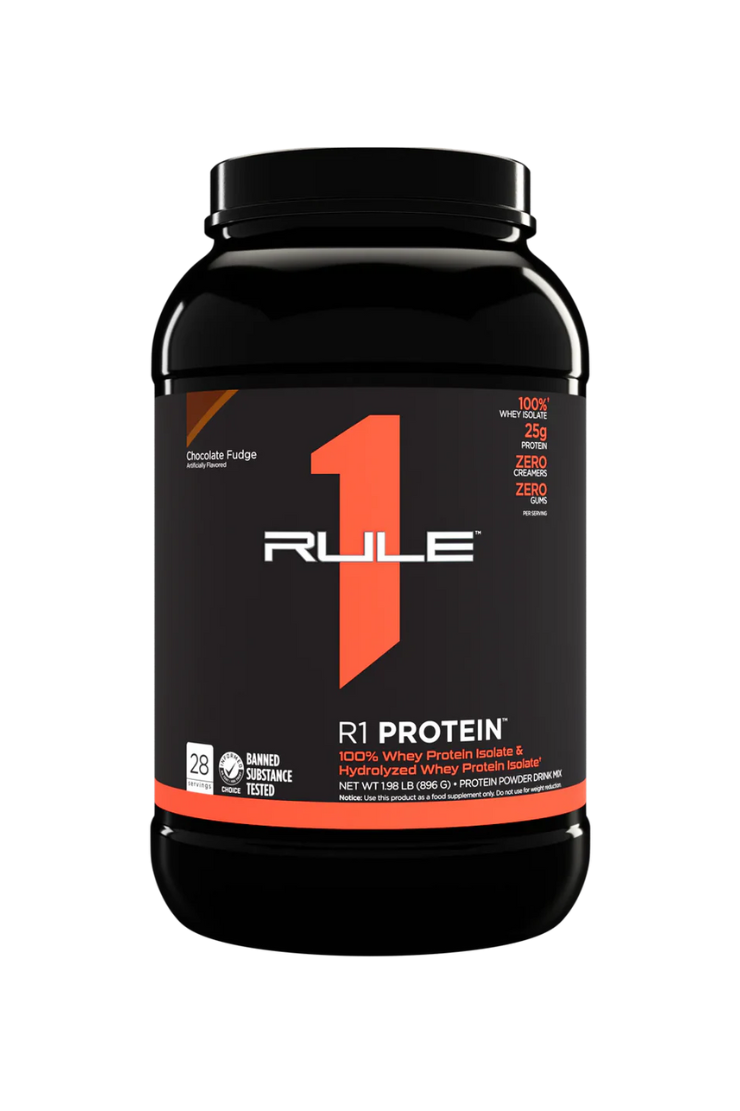 Rule One Whey Isolate Chocolate Fudge 2lb