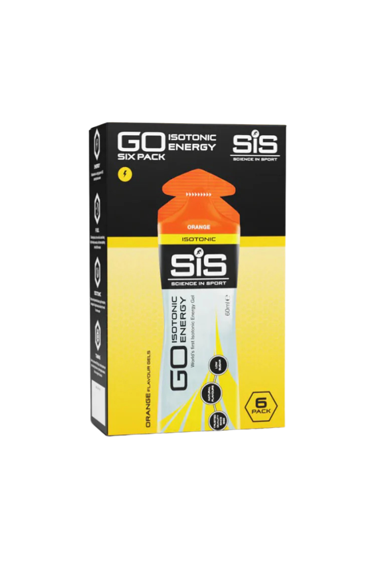 SiS GO Isotonic Energy Orange Gels (6 x 60ml)