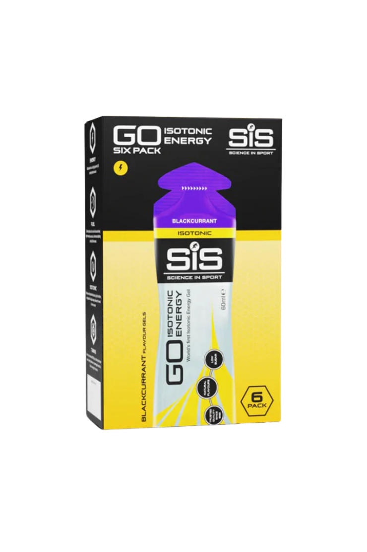 SiS GO Isotonic Energy Black Currant Gels (6 x 60ml)