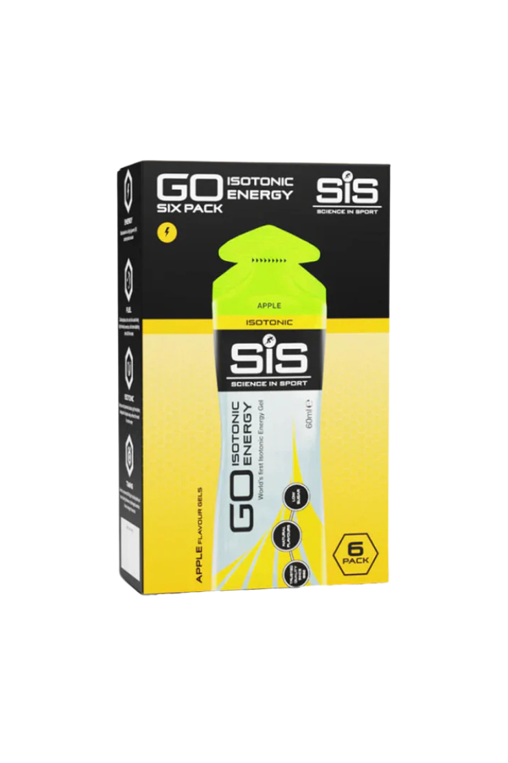 SiS GO Isotonic Energy Apple Gels (6 x 60ml)