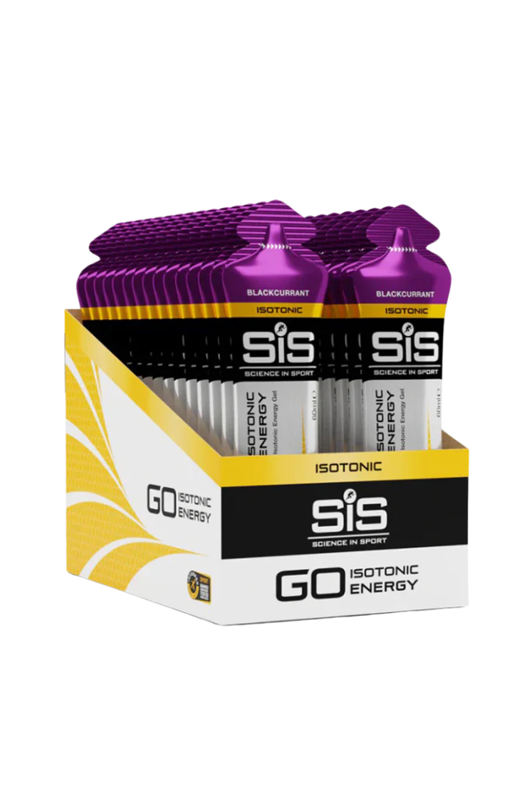 SiS GO Isotonic Energy Gels Black Currant (30 x 60ml)