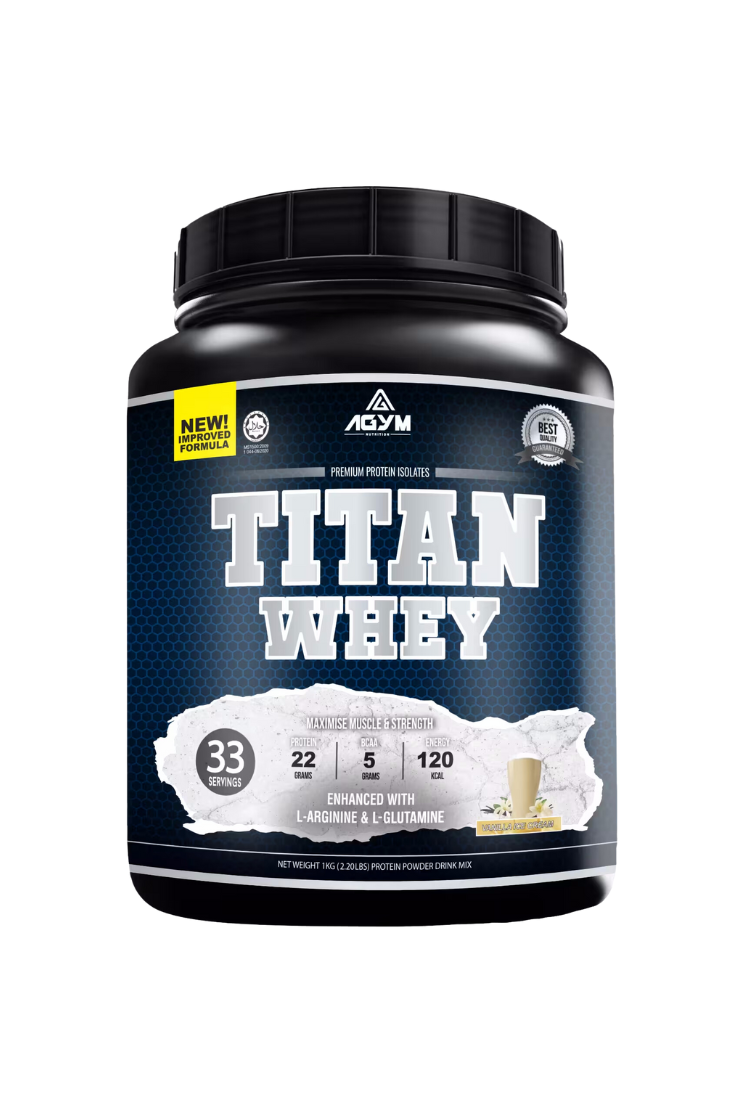 Agym Titan Whey Protein Vanilla 2lb