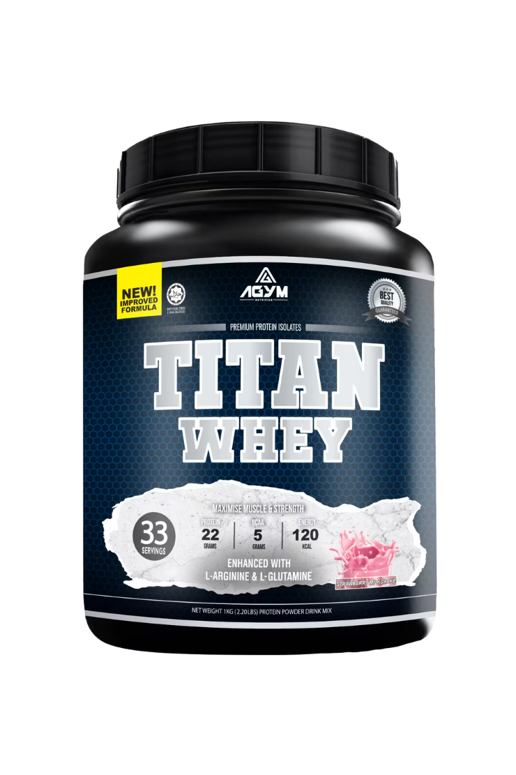 Agym Titan Whey Protein Chocolate 2lb