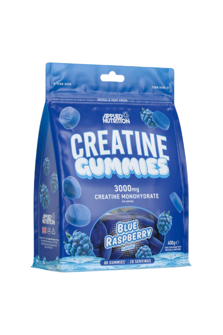 Applied Nutrition Creatine Monohydrate Gummies Blue Raspberry 80pc