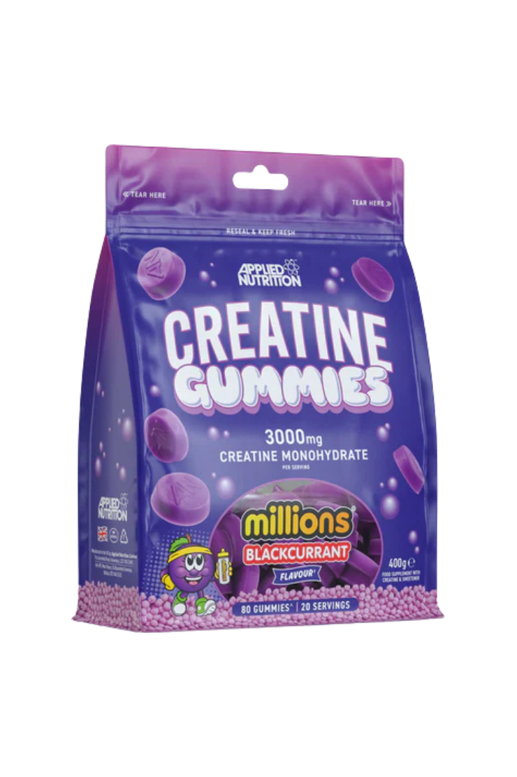 Applied Nutrition Creatine Gummies Blackcurrant Millions 80pc