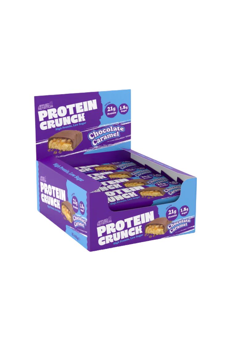 Applied Nutrition Protein Crunch Milk Chocolate Caramel (12 x 62g)