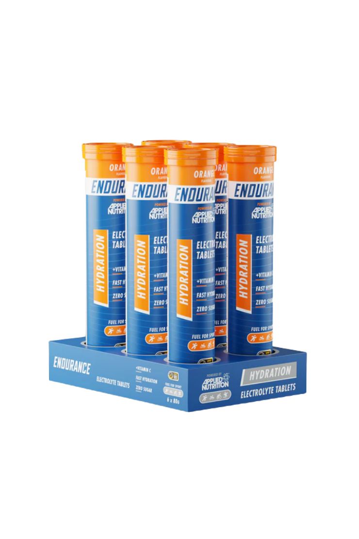 Applied Nutrition Effervescent Electrolyte Tablets - Orange 6 tubes