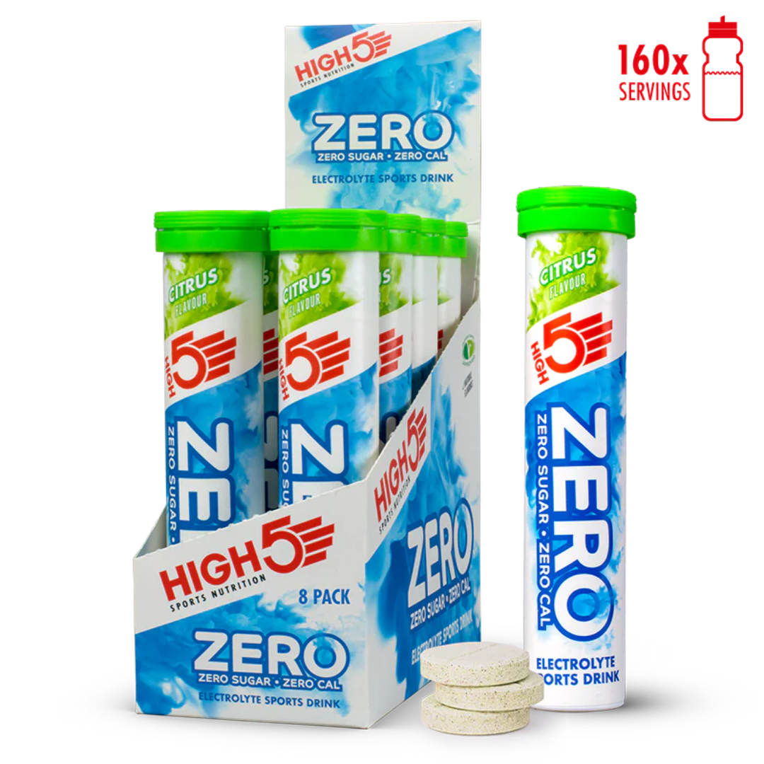 HIGH5 Hydration Zero Citrus Tablets 8 Tubes