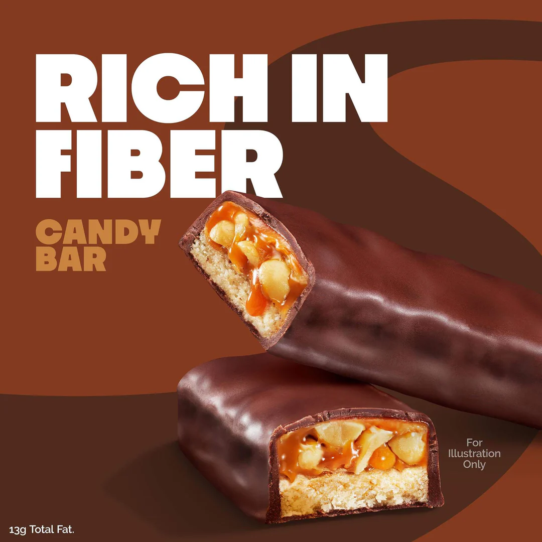 Quest Candy Bar - Peanutty Caramel (12 x 57g)