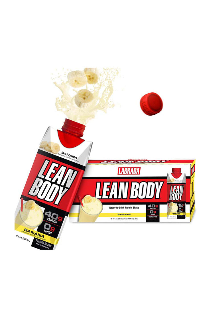 Lean Body RTD Protein Shake Banana (12 x 500ml)