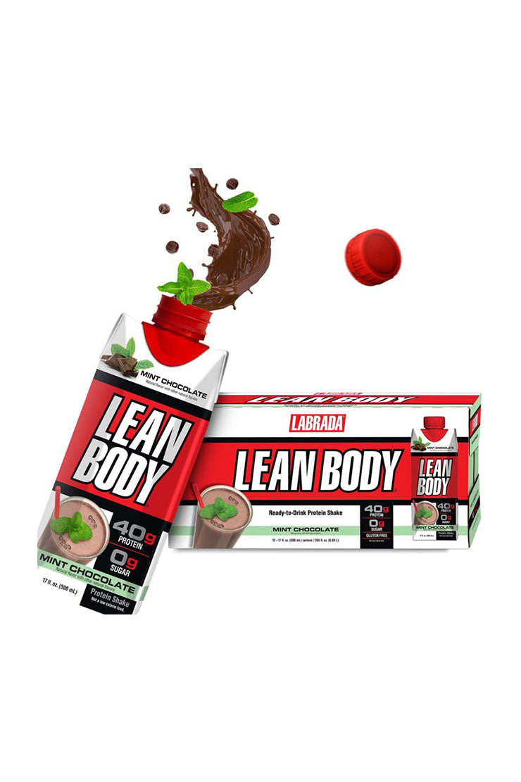 Lean Body RTD Protein Shake Mint Chocolate (12 x 500ml)