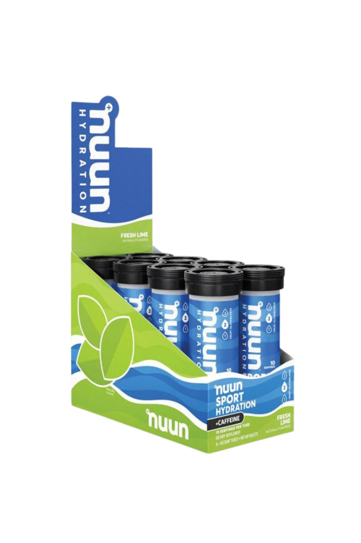 Nuun Sport Hydration + Caffeine Fresh Lime (8 x 53g)