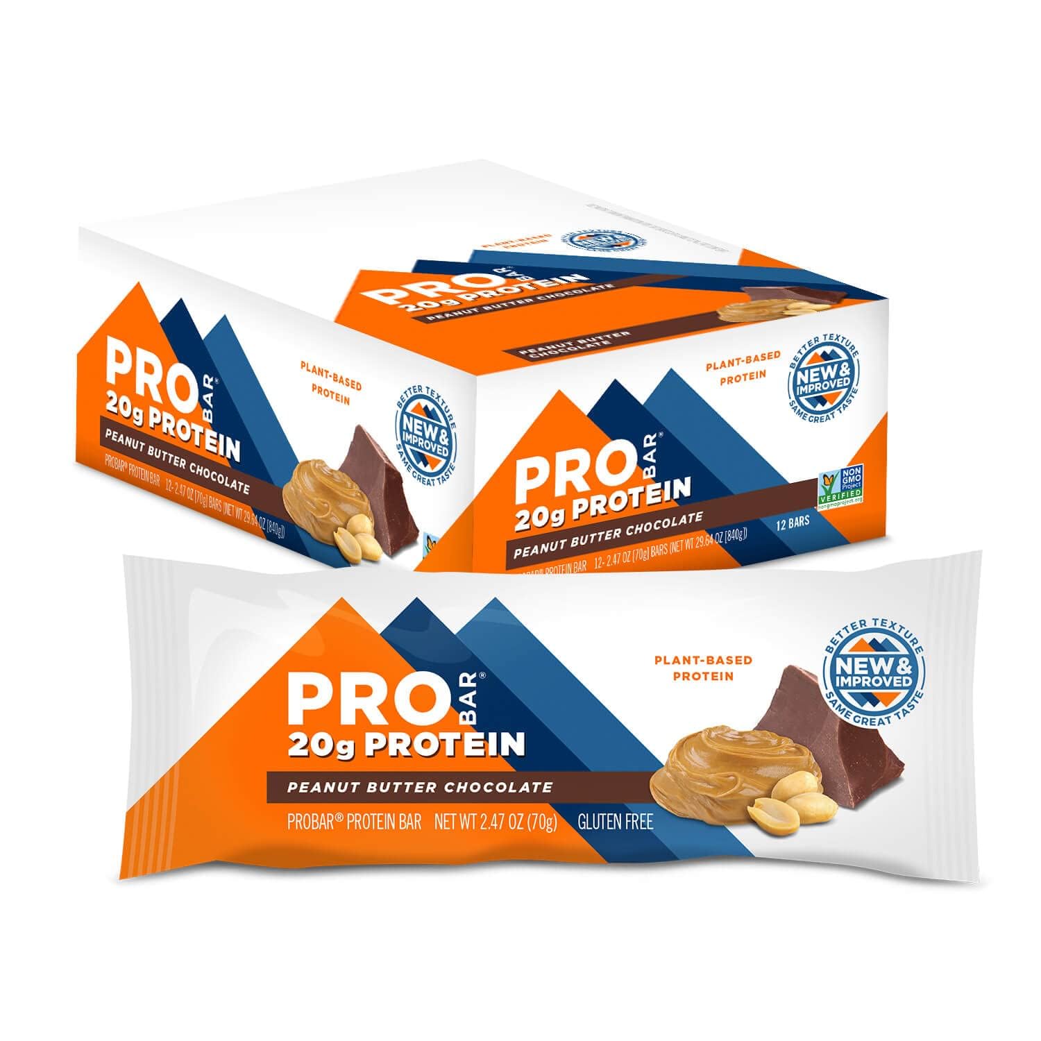 PROBAR Base Peanut Butter Choc (12 x 70g)