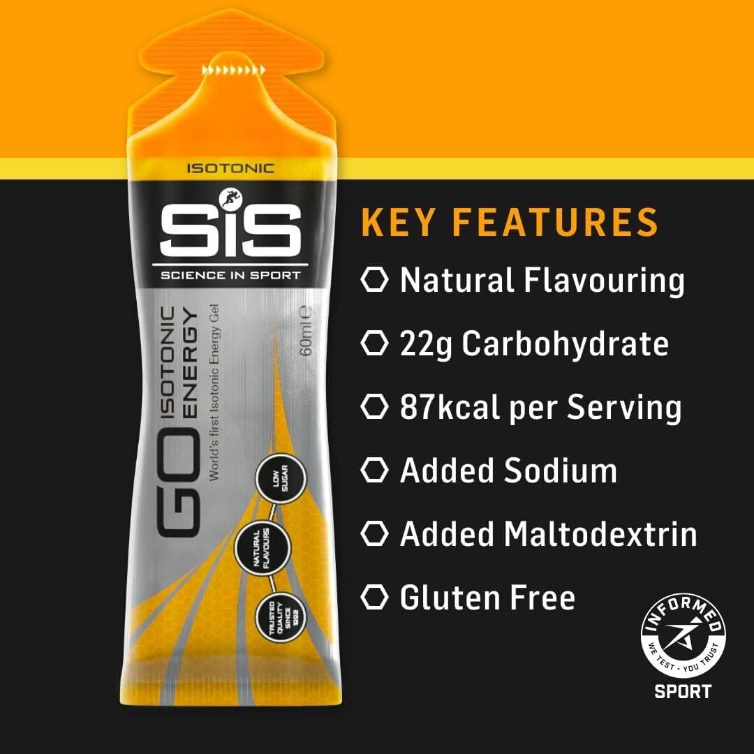 SiS GO Isotonic Gel Variety Pack (7 x 60ml)