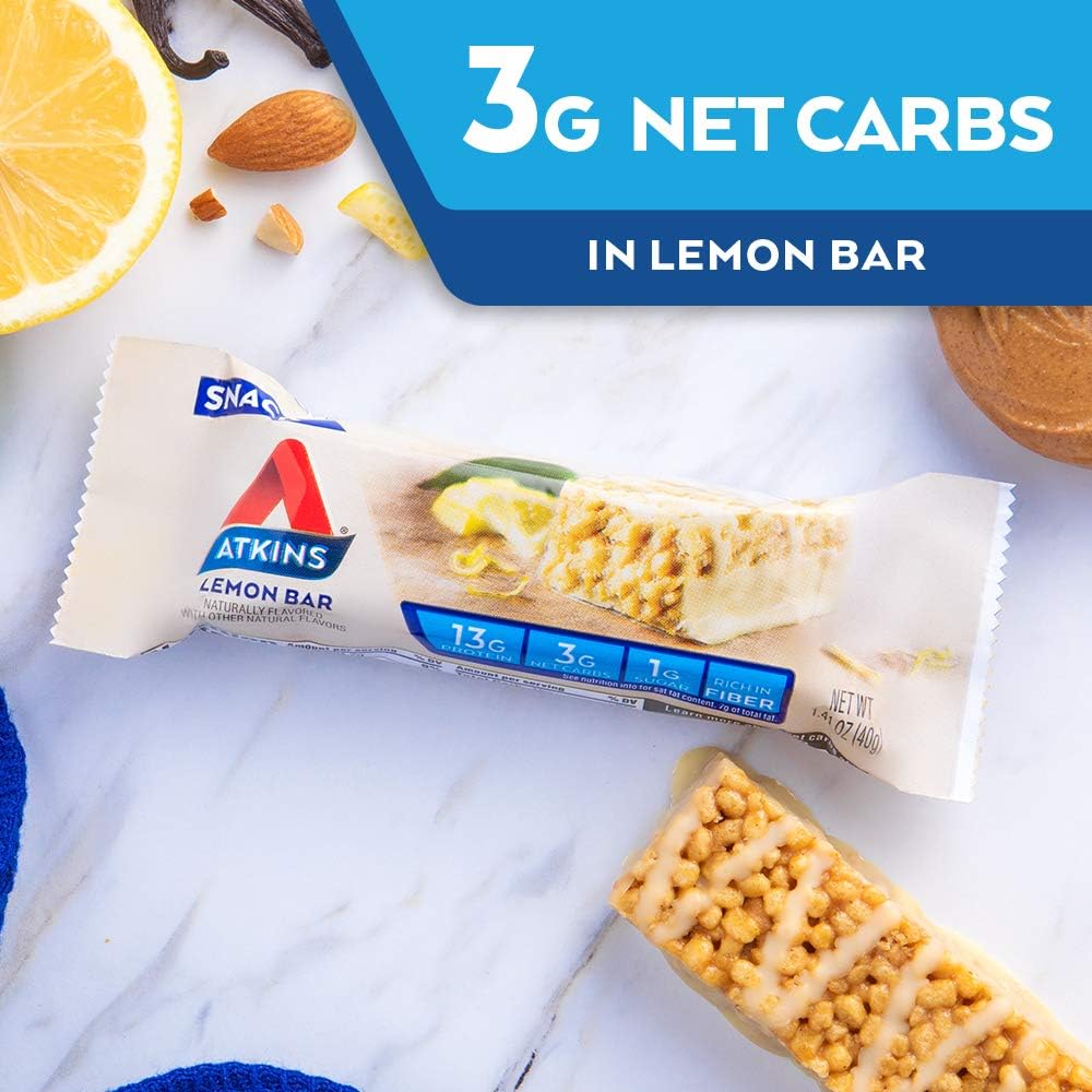 Atkins Snack Bar Lemon Bar (5 x 44g)