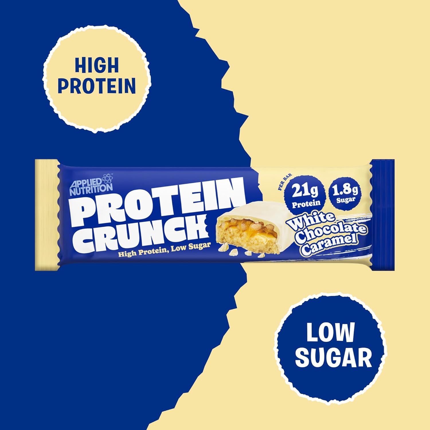 Applied Nutrition Protein Crunch White Chocolate Caramel (12 x 62g)