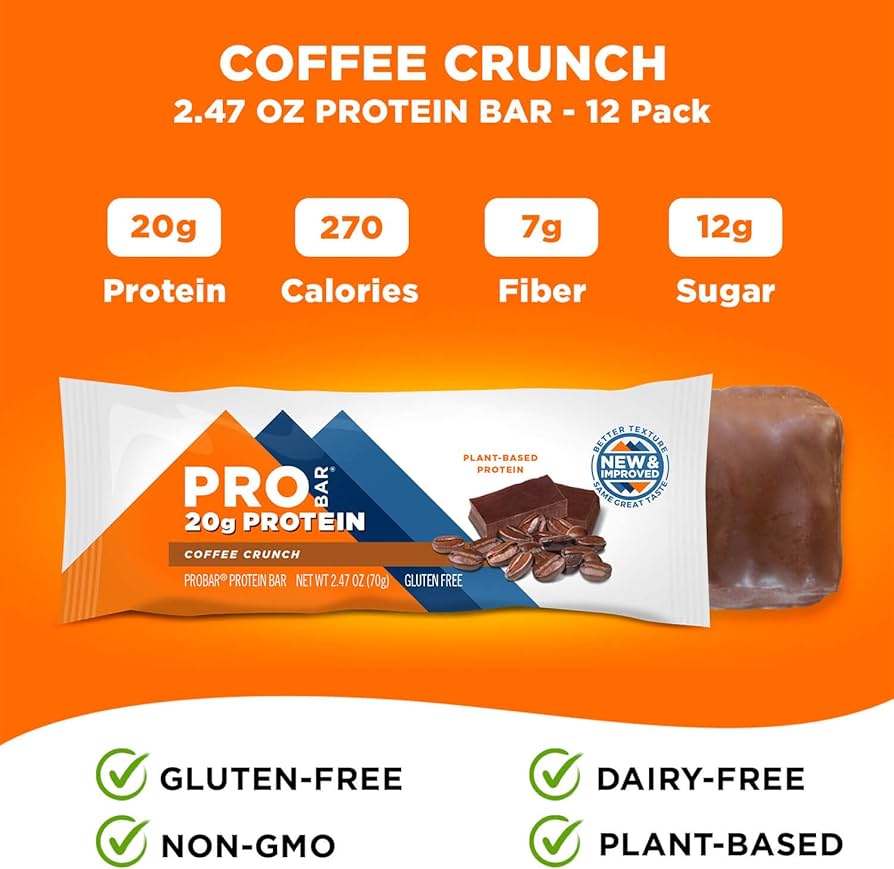 PROBAR Base Coffee Crunch (12 x 70g)