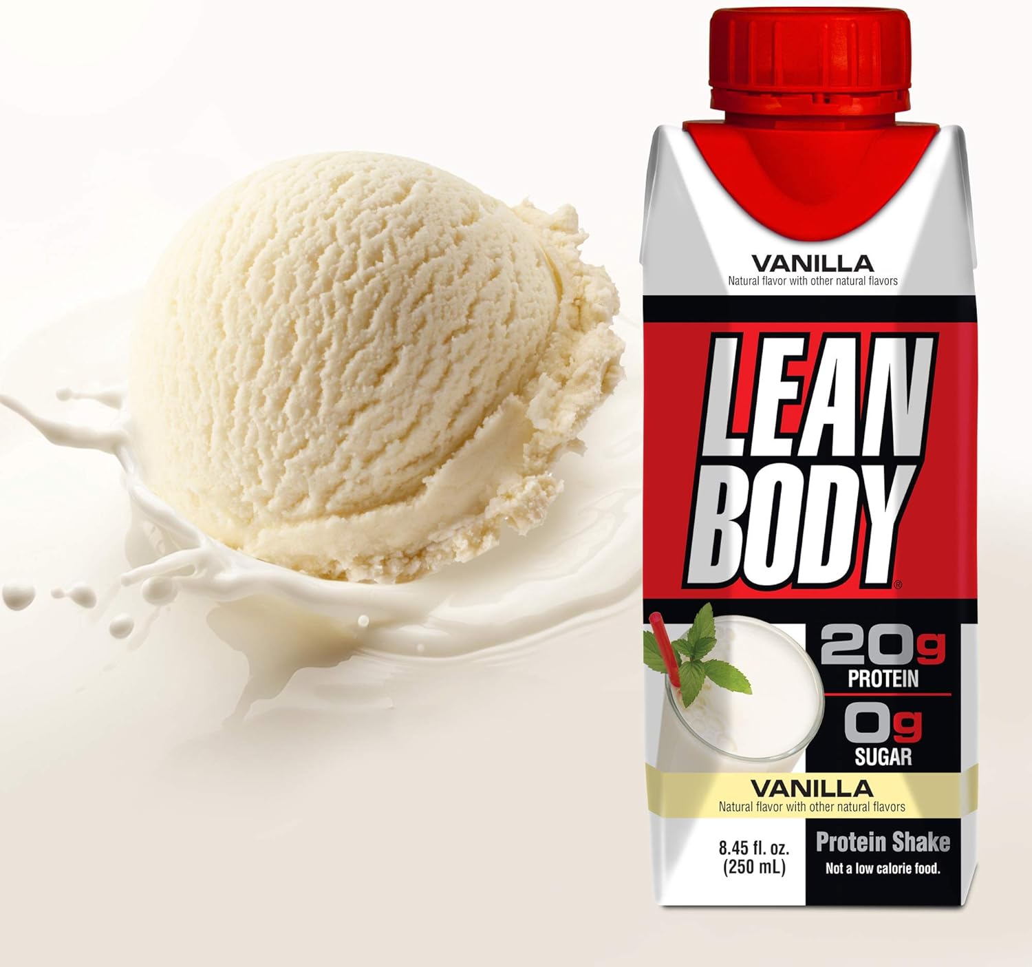 Lean Body RTD Protein Shake Vanilla (12 x 500ml)