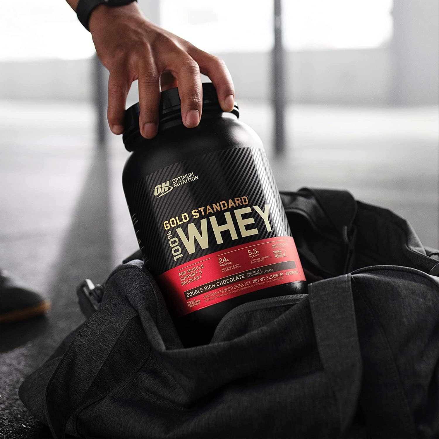 Optimum Nutrition Gold Standard 100% Whey Double Rich Chocolate 5lb