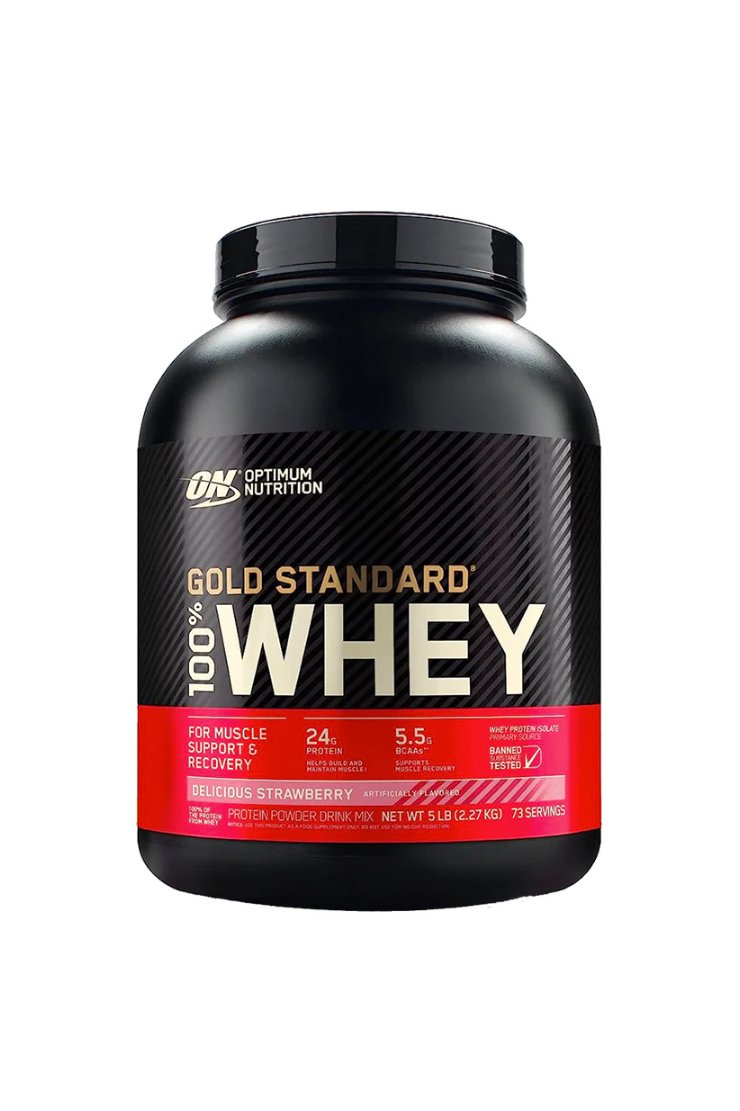 Optimum Nutrition Gold Standard 100% Whey Delicious Strawberry 5lb