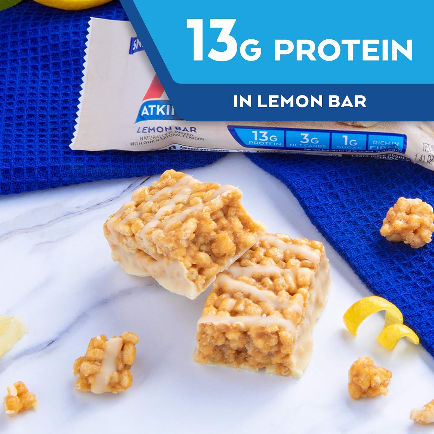 Atkins Snack Bar Lemon Bar (5 x 44g)