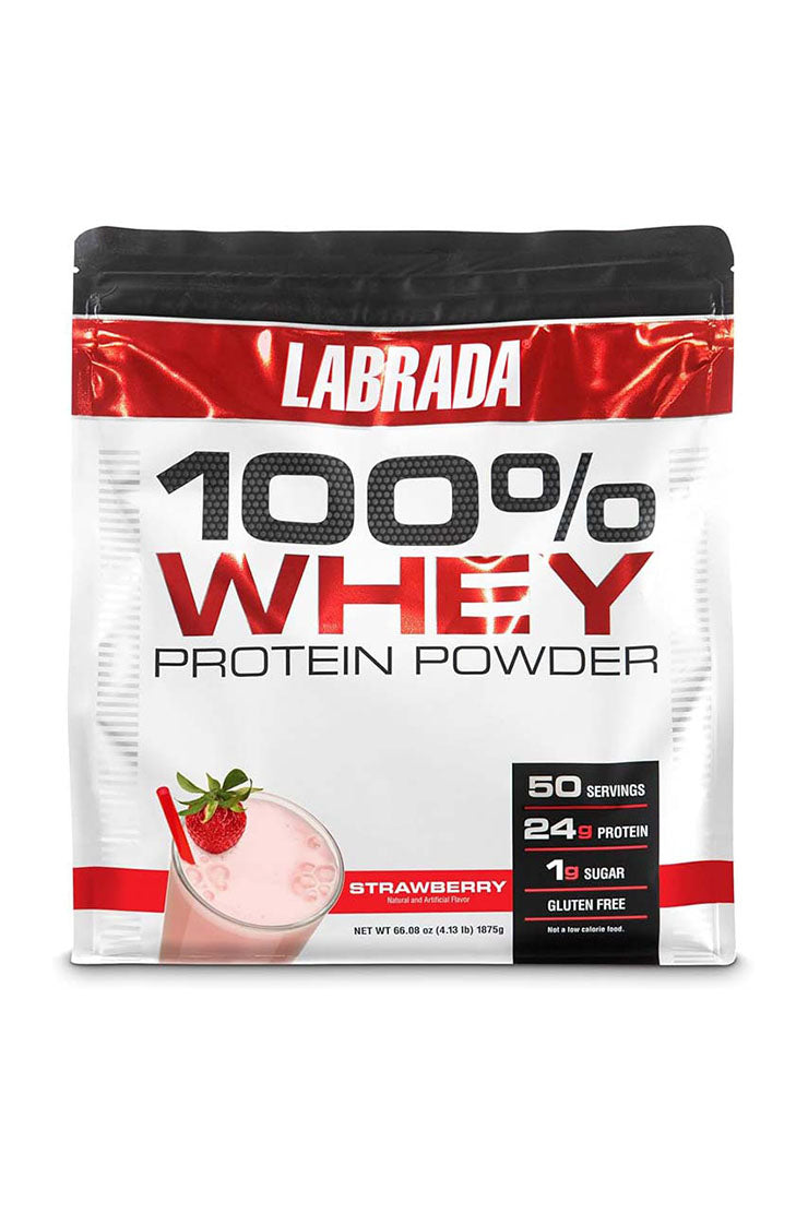 Labrada Lean Body Whey Protein Powder Strawberry 4.13lb