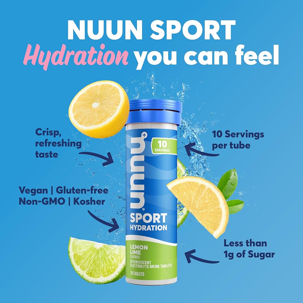 Nuun Sport Hydration Lemon Lime (8 x 53g)