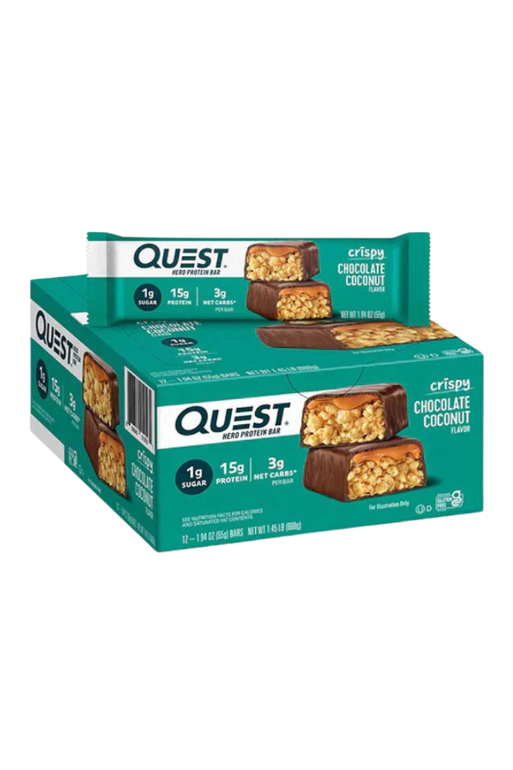 Quest Hero Bar Chocolate Coconut (12 x 55g)