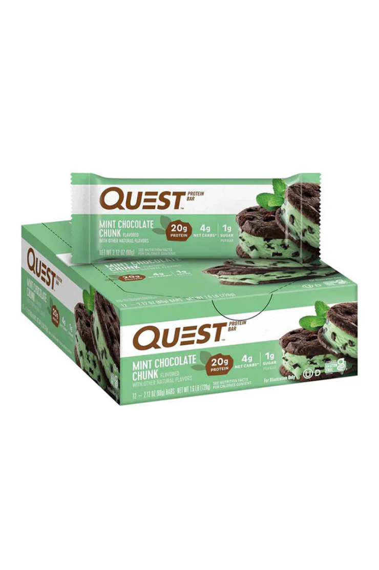 Quest Protein Bar Mint Choc Chunk (12 x 60g)