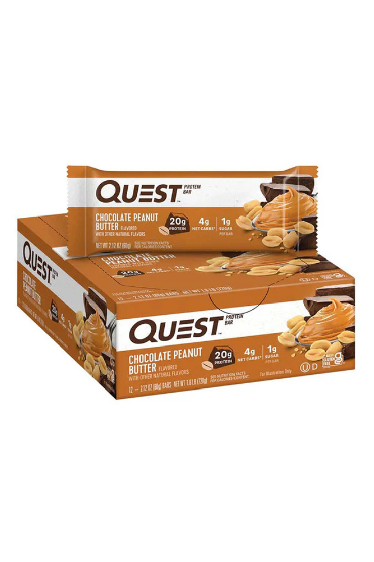 Quest Protein Bar Chocolate Peanut Butter (12 x 60g)