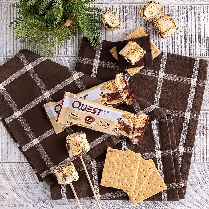 Quest Protein Bar Smores (12 x 60g)