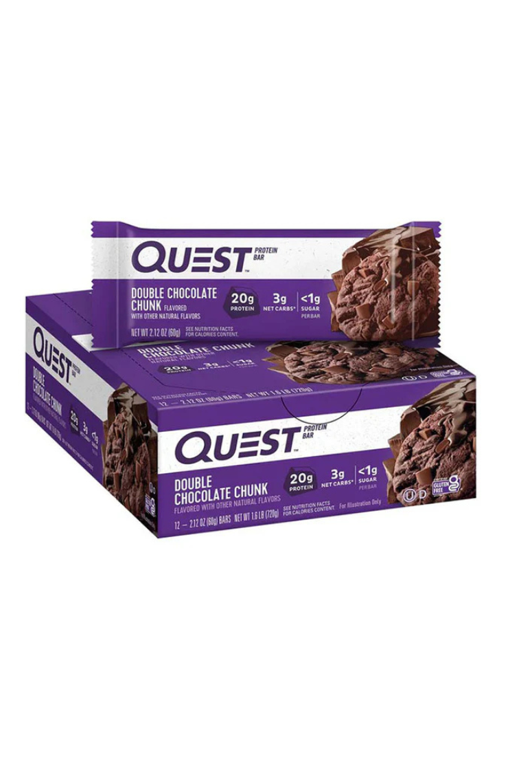 Quest Protein Bar Double Choc Chunk (12 x 60g)