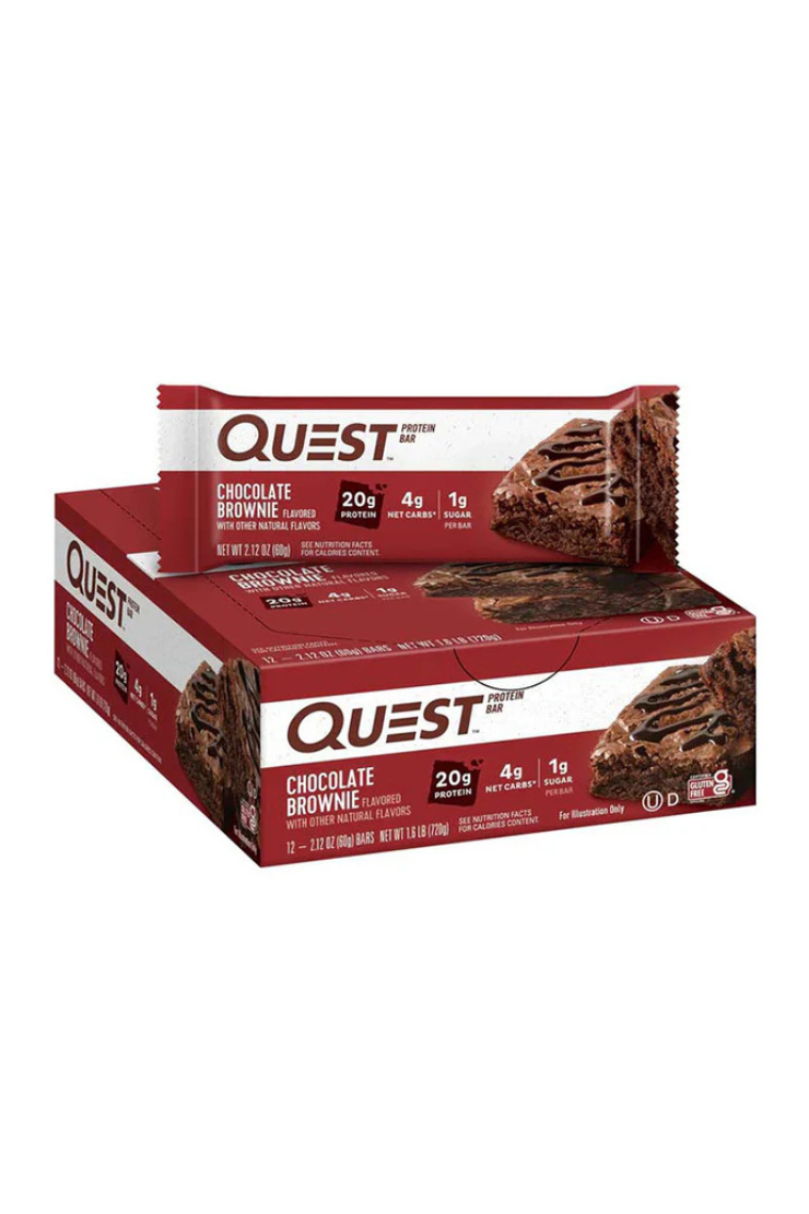 Quest Protein Bar Chocolate Brownie (12 x 60g)