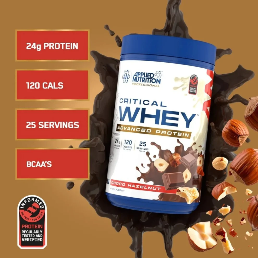 Applied Nutrition Critical Whey Chocolate Hazelnut 825g