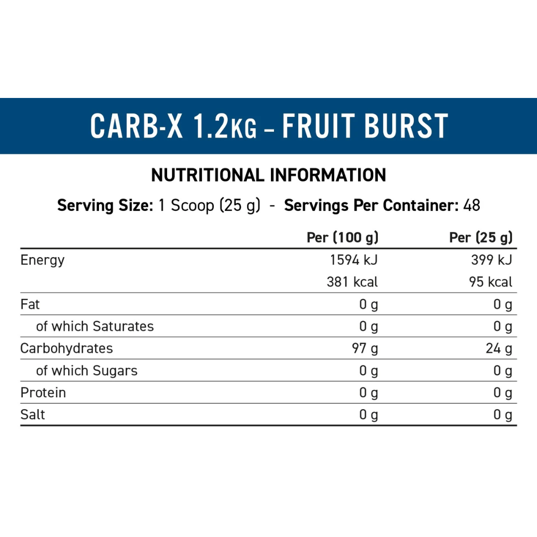 Applied Nutrition Carb-X Fruit Burst 1.2kg