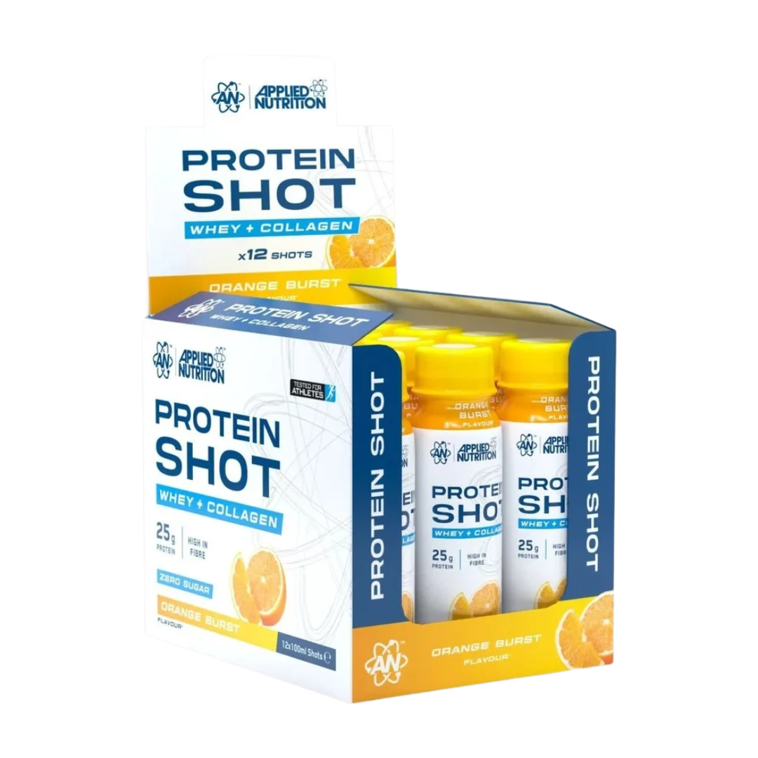 Applied Nutrition 25g Protein Shot Orange Burst (100ml x 12)