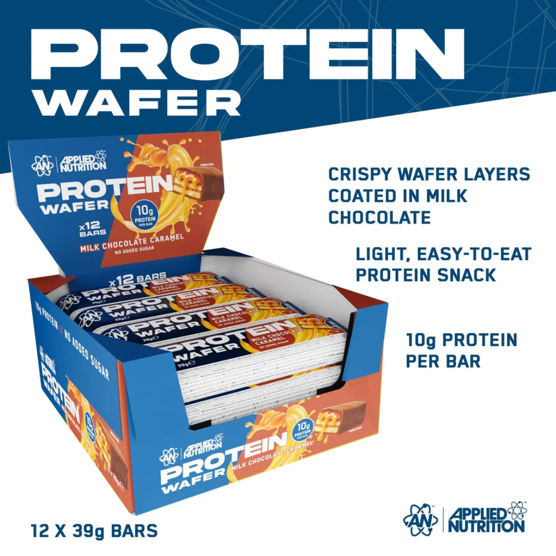 Applied Nutrition Protein Wafer Chocolate Caramel (39gx12)