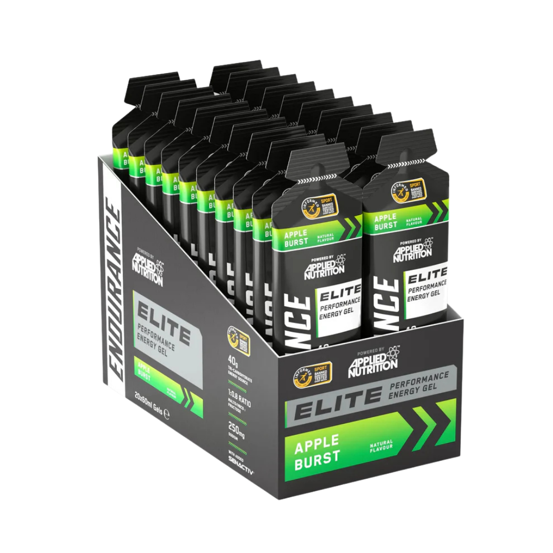 Applied Nutrition Elite Energy Gel - Apple Burst (20x60ml)