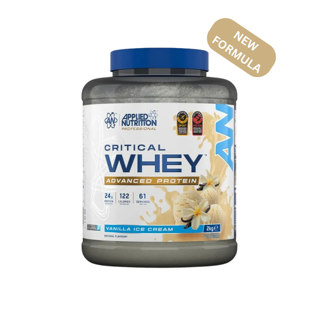 Applied Nutrition Critical Whey Vanilla 2kg (NEW)