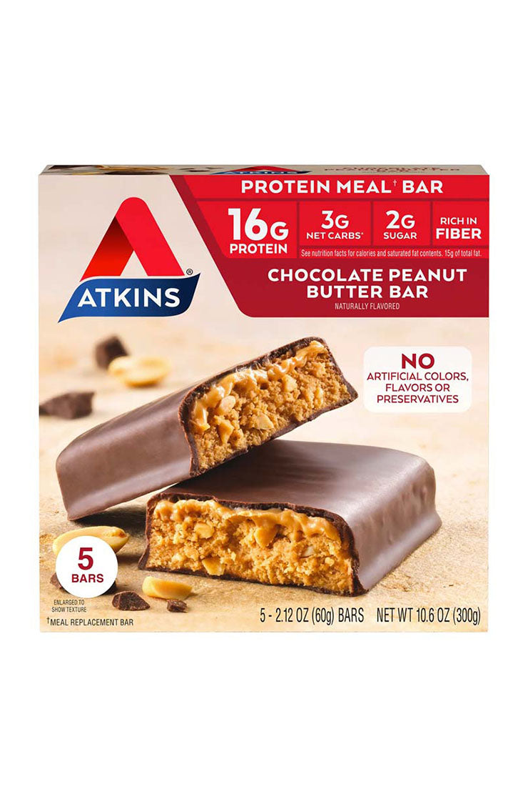 Atkins Meal Bar Chocolate Peanut Butter (5 x 48g)