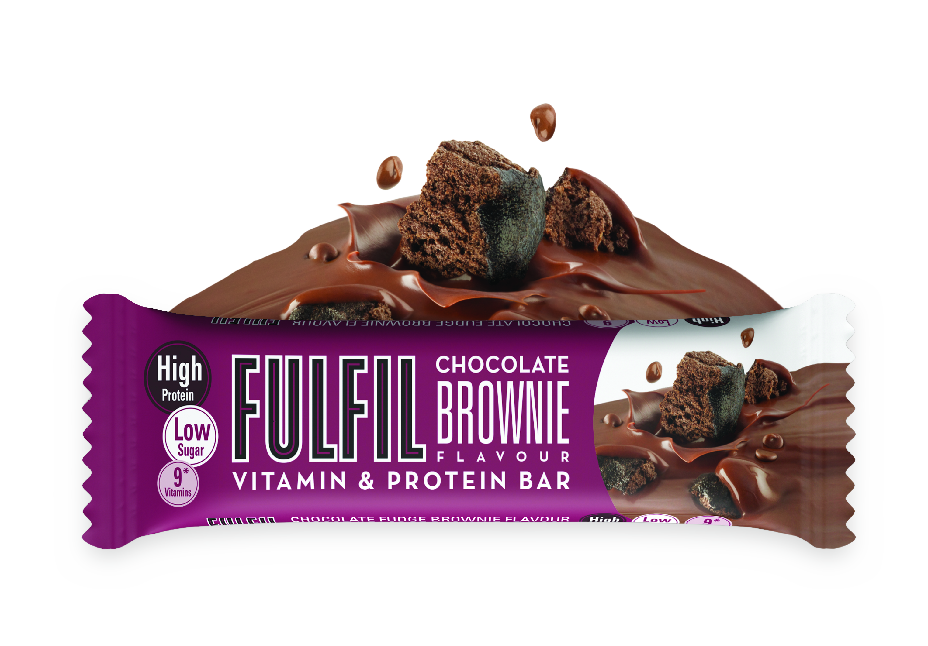 Fulfil Vitamin & Protein Bar Chocolate Brownie (15 x 55g)