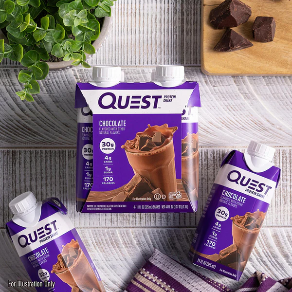 Quest Protein Chocolate Milkshake (12 x 325ml)