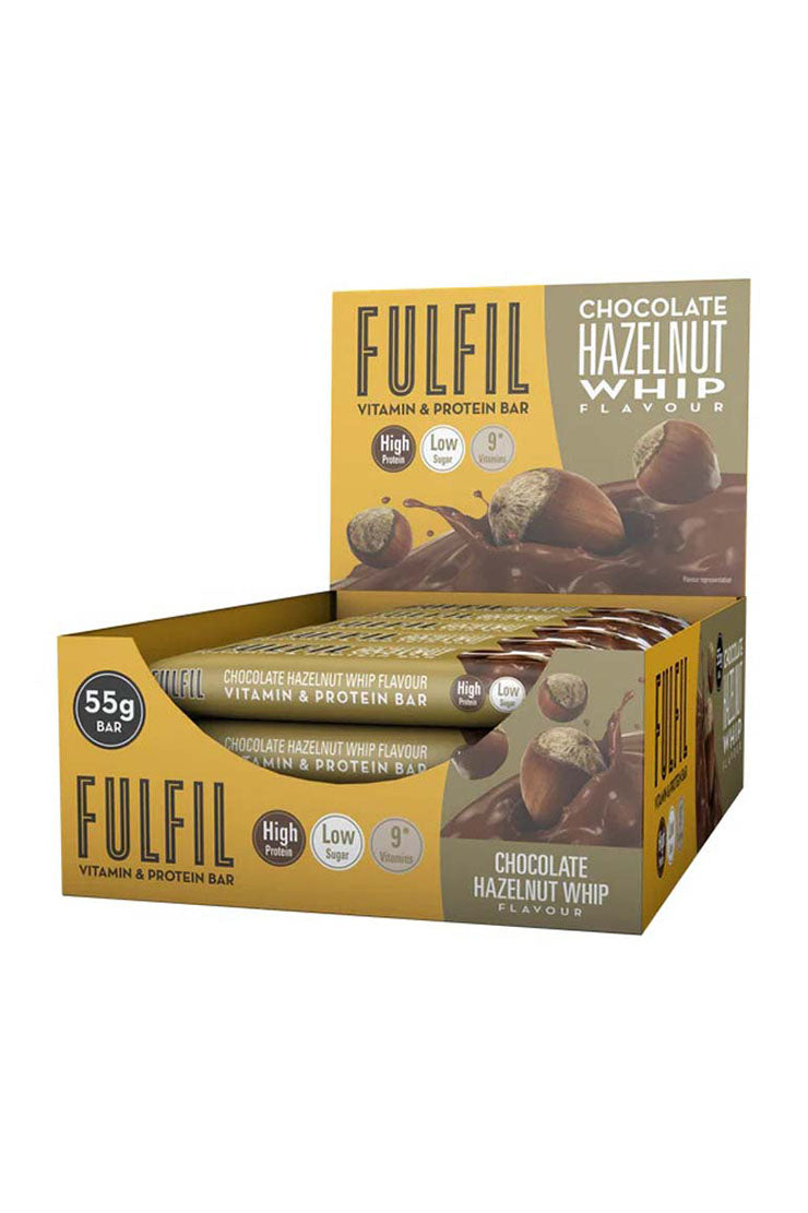 Fulfil Vitamin & Protein Bar Chocolate Hazelnut Whip (15 x 55g)