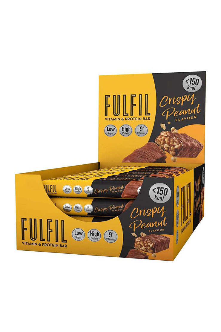 Fulfil Vitamin & Protein Bar Crispy Peanut (18 x 37g)