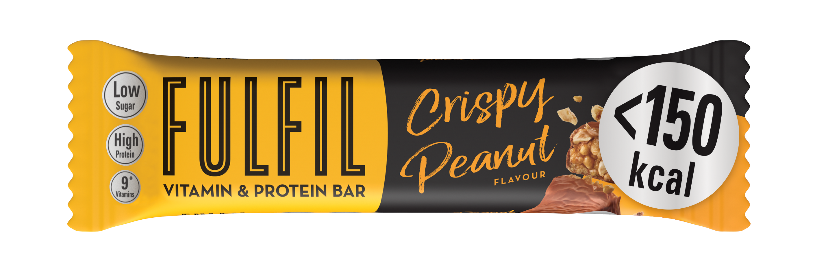 Fulfil Vitamin & Protein Bar Crispy Peanut (18 x 37g)